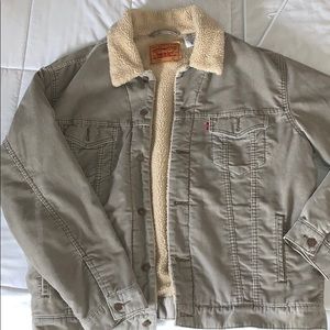 Levi’s Sherpa corduroy jacket
